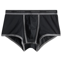 Boxer Em Algodão Supima® Elasticizado Com Logotipo - Cinza