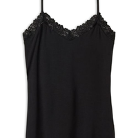 Blusa Em Micromodal Pretty Flowers - Preto