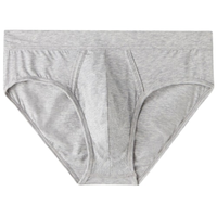 Cueca Slip Em Algodão Supima Natural Fresh - Cinza