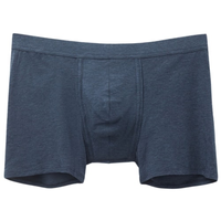 Cueca Boxer Em Algodão Supima Natural Fresh - Azul