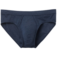 Cueca Slip Em Algodão Supima Natural Fresh - Azul