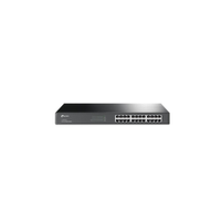 Switch TP-Link Gigabit 24 Portas RJ45 Rack Aço (Versão 16.0) - TL-SG1024