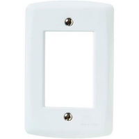 Placa 4x2 Tramontina Lux², 3 Módulos, Branca