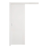 Kit Porta de Correr Interna Pinhal 15 a 20 cm, Branco UV acabado, 213 x 85 cm