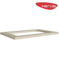 Tampo para Cooktop MDF Herval Uno, Off White 80 cm
