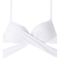 Top De Biquíni Push-Up Graduado Indonesia Eco - Branco