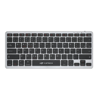 Teclado C3Tech Bluetooth Recarregável - K-BT50BK
