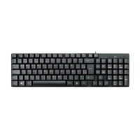 Teclado Multi PS2 C/ Fio Resistente a Água Preto - TC298
