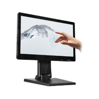 Monitor Touch K-Mex LP16S1 LED 15,6" USB VGA HDMI - LP16S1XP001CB0X