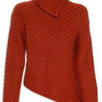 Casaco Feminino Engrave Sweater - Laranja