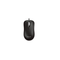 Mouse Microsoft Basic Optical USB 3 Botões - Preto