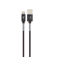 Cabo ELG USB Lightning Reforço Mola Black - SP810BK