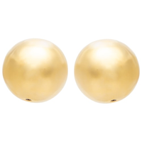 Brinco Feminino Bola Arpoador - Dourado