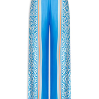 Calça Feminina Estampada - Azul