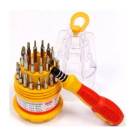 Kit Chaves MD9 C/ 31 Peças Torx Philips Fenda Allen