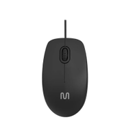 Mouse Multi MF400 1200 DPI USB 3 Botões Preto - MO386