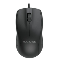 Mouse Multilaser Larger Box MO308 1200 DPI USB - Preto