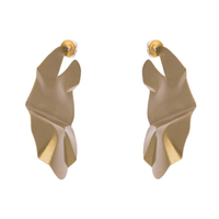 Brinco Feminino Cairo Em Metal - Dourado