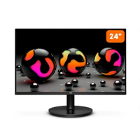 Monitor HQ 24" LED Full HD 75Hz Widescreen HDMI VESA Preto - 24HQ-LED