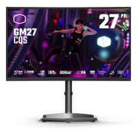 Monitor Gamer Cooler Master 27" Curvo HDMI 2560x1440 VESA 170Hz Overclocking - GM27-CQS