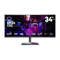 Monitor Gamer Cooler Master 34" Curvo 3440x1440 VESA 144Hz ARGB - GM34-CWQA