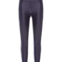 Calça Feminina Legging Cintura Alta Liso - Azul