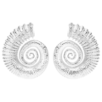 Brinco Feminino Caracol - Prata