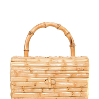 Bolsa Feminina Lilian Bambu - Bege
