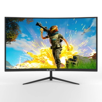 Monitor Gamer LED Bluecase 23,6" Curvo 180Hz Full HD HDMI VGA Preto - BM24FFD1GC