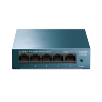 Switch TP-Link 5 Portas LiteWave Case Metal Gigabit - LS105G