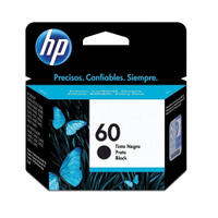 Cartucho de Tinta HP 60 Preto - CC640WB