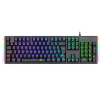 Teclado Mecânico T-Dagger Bermuda Switch Outemu Azul RGB C/Fio Preto