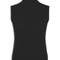 Blusa Feminina Gola Alta Puro Cashmere - Preto