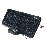 Kit Teclado e Mouse Microsoft 600 USB Preto - APB-00005