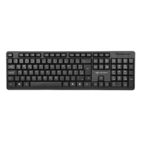 Teclado Membrana C3Tech KB-14BK C/Fio Preto