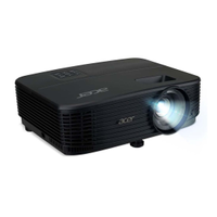 Projetor Acer X1323 4000 Lumens 1200 x 800 HDMI USB Bivolt Preto