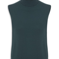 Blusa Feminina Gola Alta Puro Cashmere - Verde