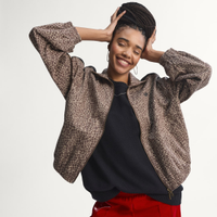 Jaqueta Jeans Oversized Firebird AOP Mulher adidas
