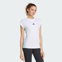 Camiseta Malha Simples Essentials Três Listras Mulher adidas