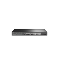 Switch TP-Link 24 Portas Gigabit 10/100/1000Mbps + 4 Slots SFP - TL-SG3428