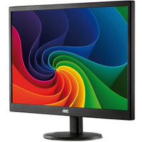 Monitor LED AOC 15,6 HD 1366x788 VGA - E1670SWU/WM