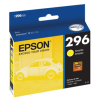 Cartucho de Tinta Epson Amarelo 296 - T296420-BR