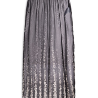 Saia Midi Frufru - Preto