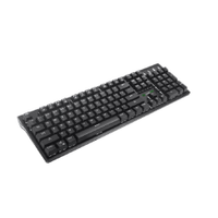 Teclado Mecânico Gamemax KG801 Switch Huano Blue RGB C/Fio Preto