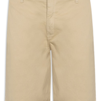 Bermuda Masculina Chino Sarja Tinturada - Bege