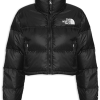 Jaqueta Feminina Nuptse Short - Preto