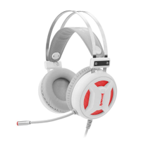 Headset Gamer Redragon Minos Lunar H210W Surround 7.1 USB - Branco
