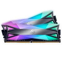 Memória XPG Spectrix 16GB (2x8GB) D60G RGB DDR4 3200 Mhz Gray - AX4U32008G16A-DT60