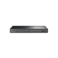 Switch TP-Link 8 Portas POE+ 2 Slots SFP 10GE - TL-SG3210XHP-M2