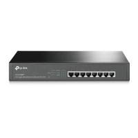 Switch TP-Link 8 portas POE+ Gigabit 10/100/1000Mbps - TL-SG1008MP